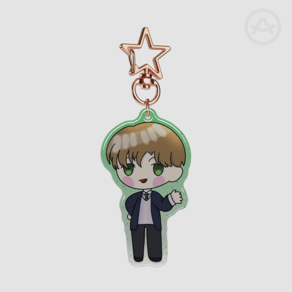 Keito Glitter Acrylic Keychains