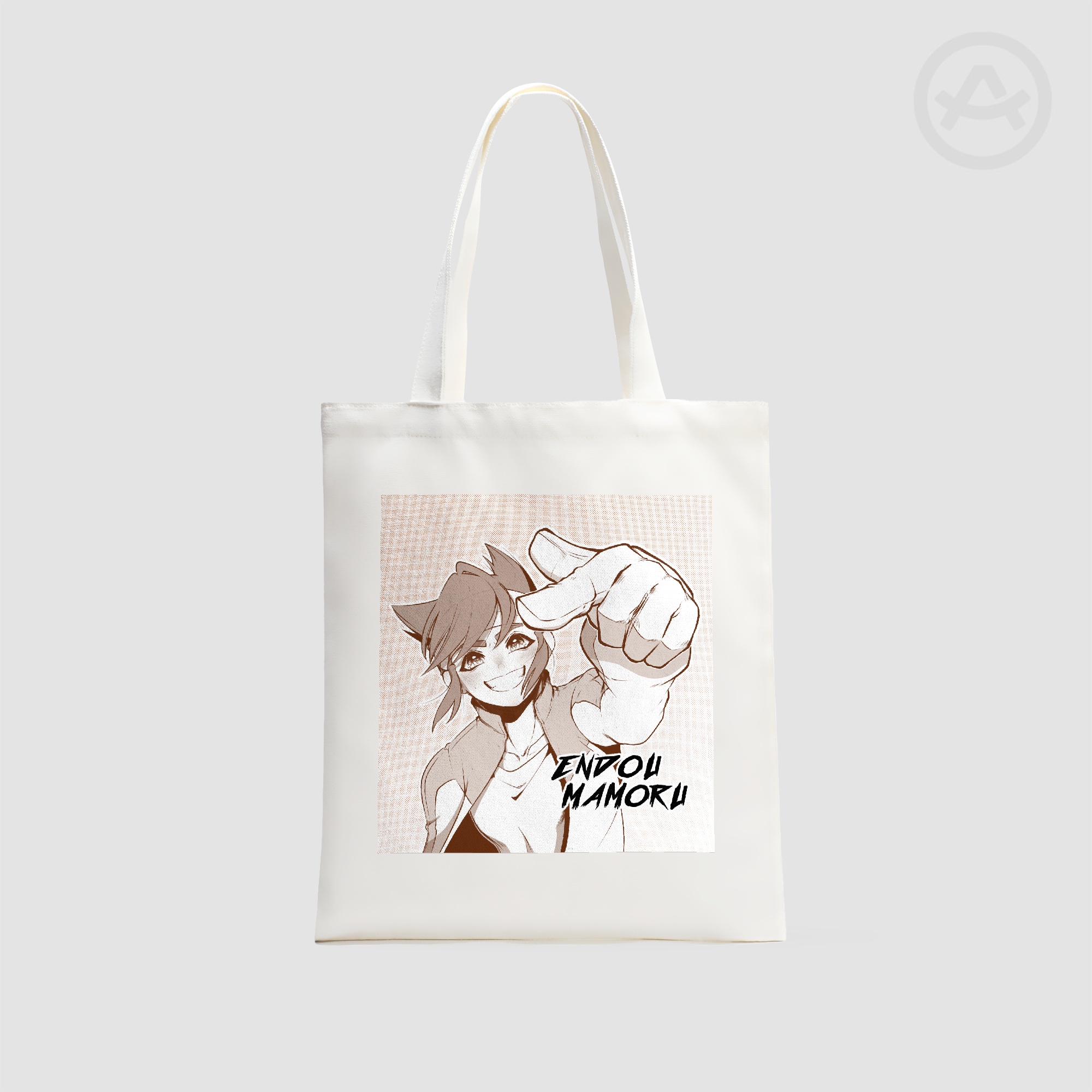 Endou Mamoru - Vertical Part-print Canvas Tote Bags - 13.7″x15.7″(35x40cm)
