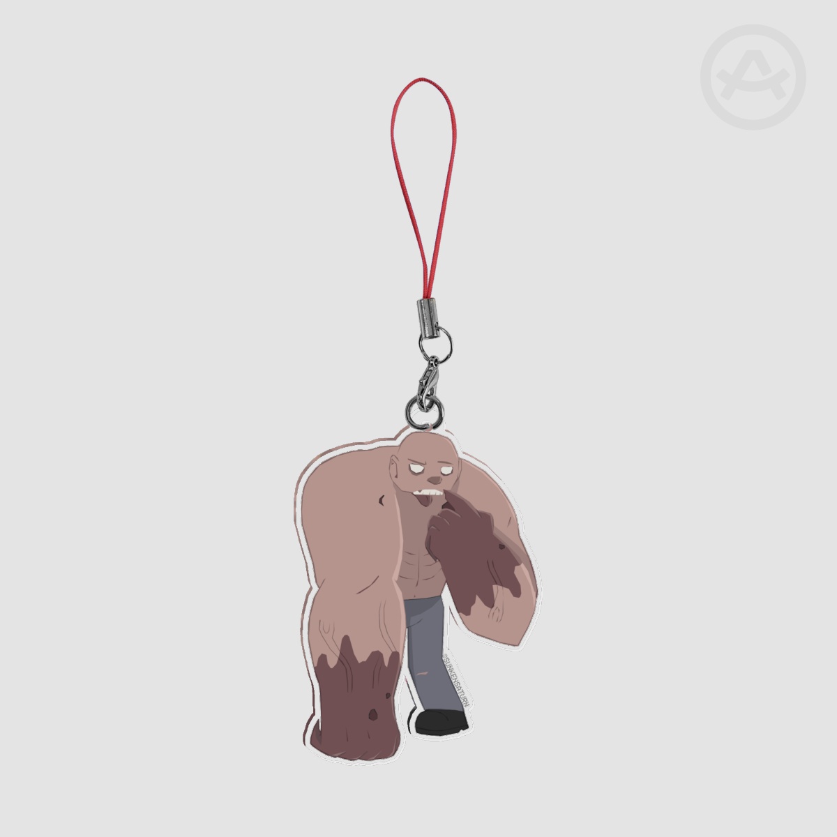 L4D2 Tank Chibi Keychain