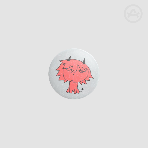 Little Devil - Original Art Button Pin