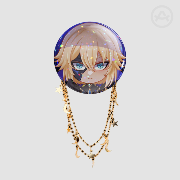 Dainsleif Round Badge With Chains