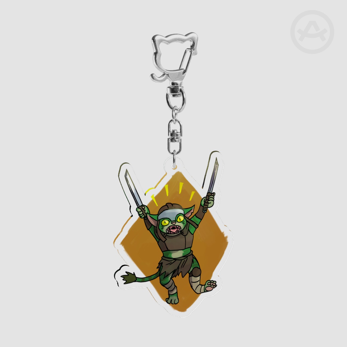 Goblin Knight Keychain