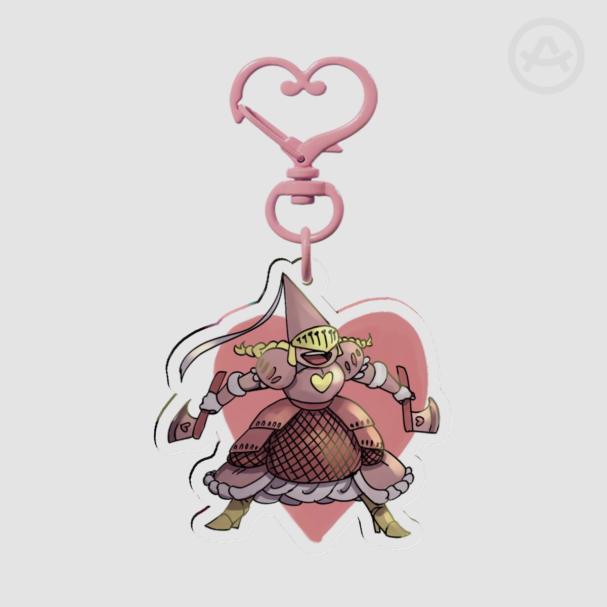 Princess Knight Keychain