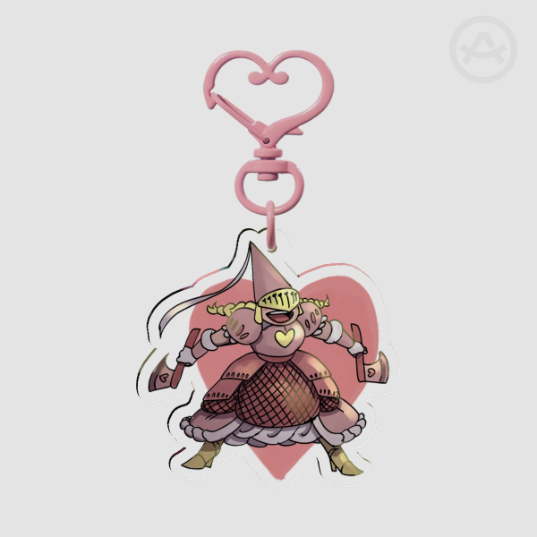 Princess Knight Keychain