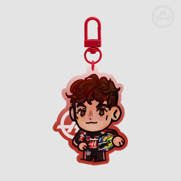 F1 Oliver Bearman Acrylic Keychain