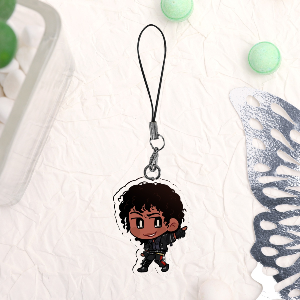 Bad MJ Keychain