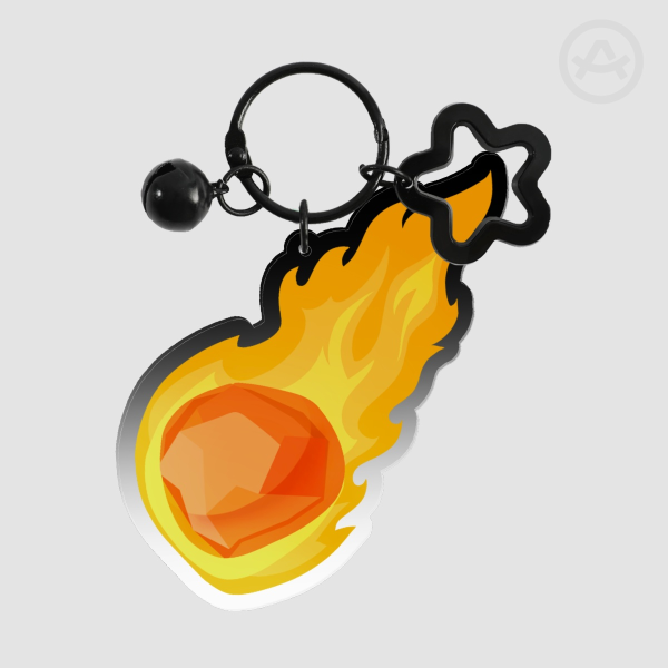 Remi Comet Keychain - “Gradient Emo”