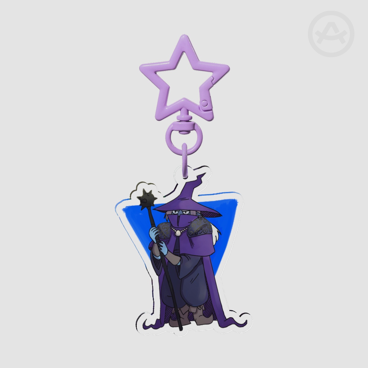 Wizard Knight Keychain