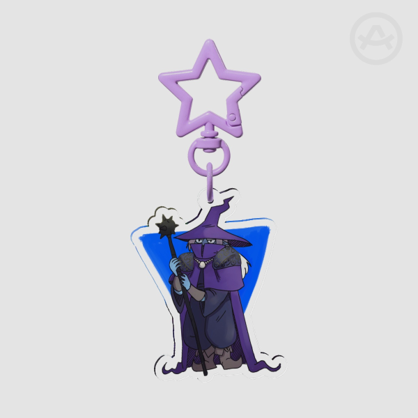 Wizard Knight Keychain