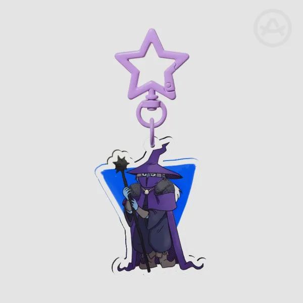 Wizard Knight Keychain