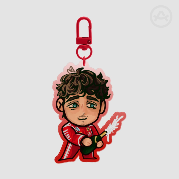 F1 Charles Leclerc Acrylic Keychain