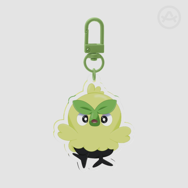 Browt Clear Acrylic Keychain