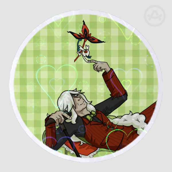AZ and Floette - Pokemon ZA Sticker
