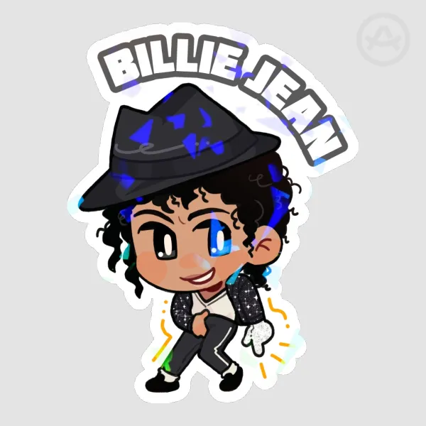 Billie Jean MJ Sticker