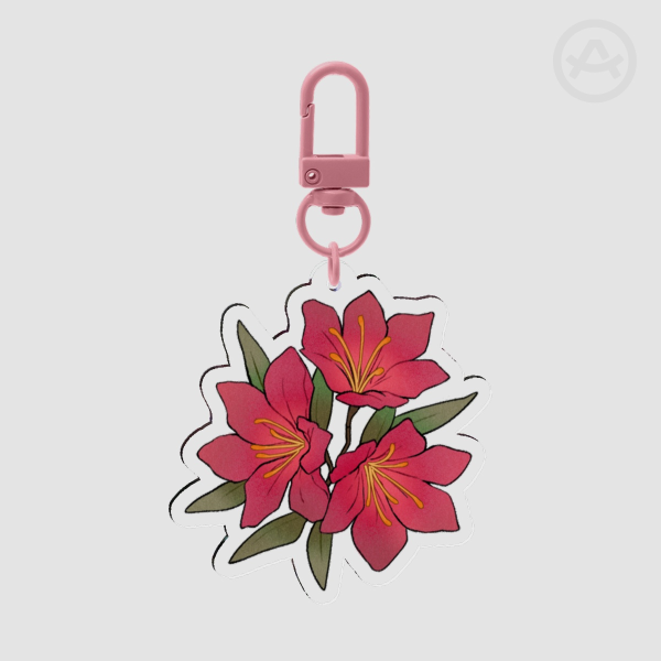 Flower Keychain