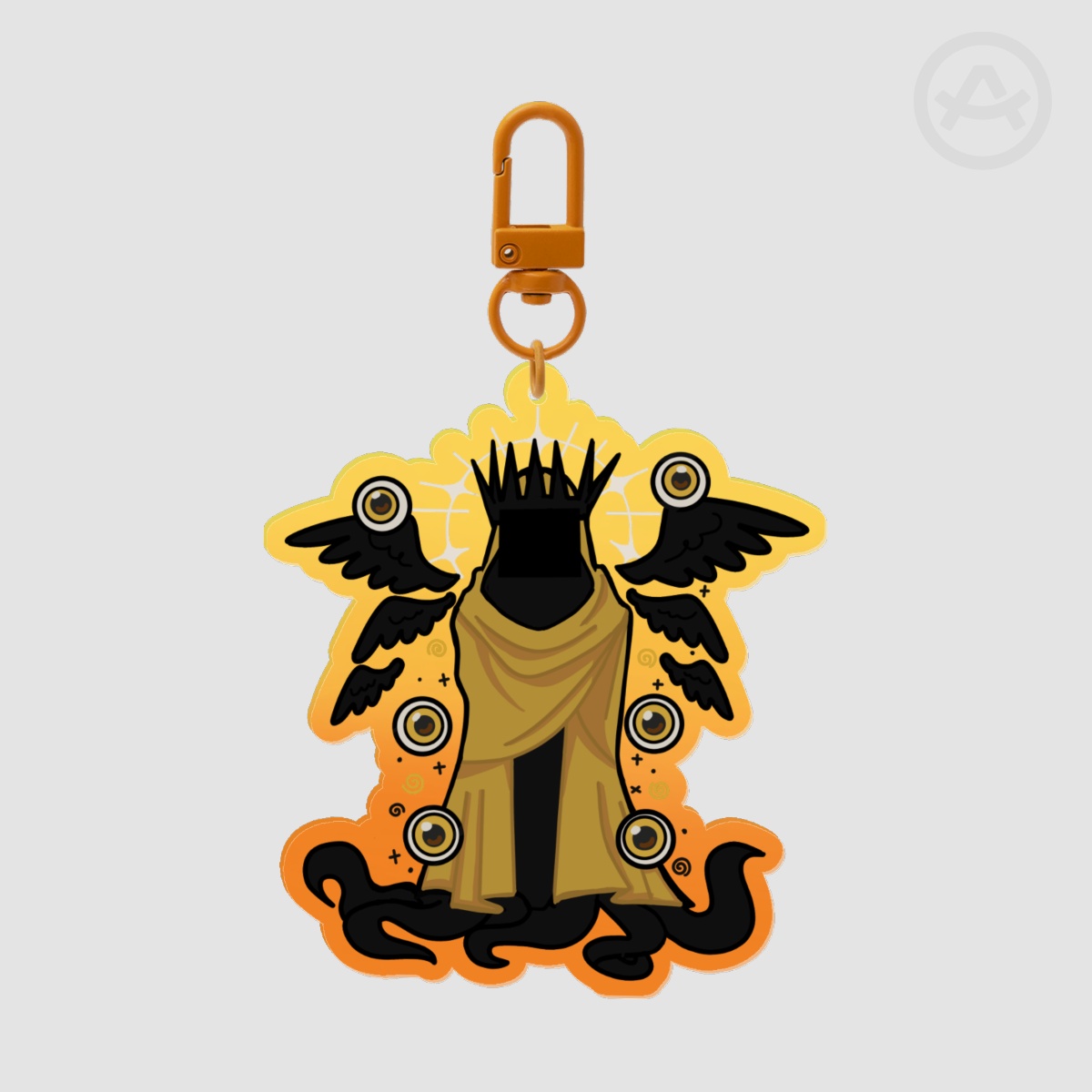 King In Yellow SFAWTDE 7 cm Minecraft ARG Acrylic Keychain