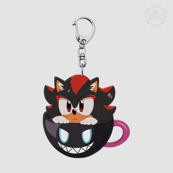 Full Bleed Shadow Cup Keychains