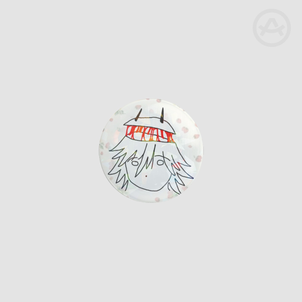 Vivisection - Original Art Button Pin
