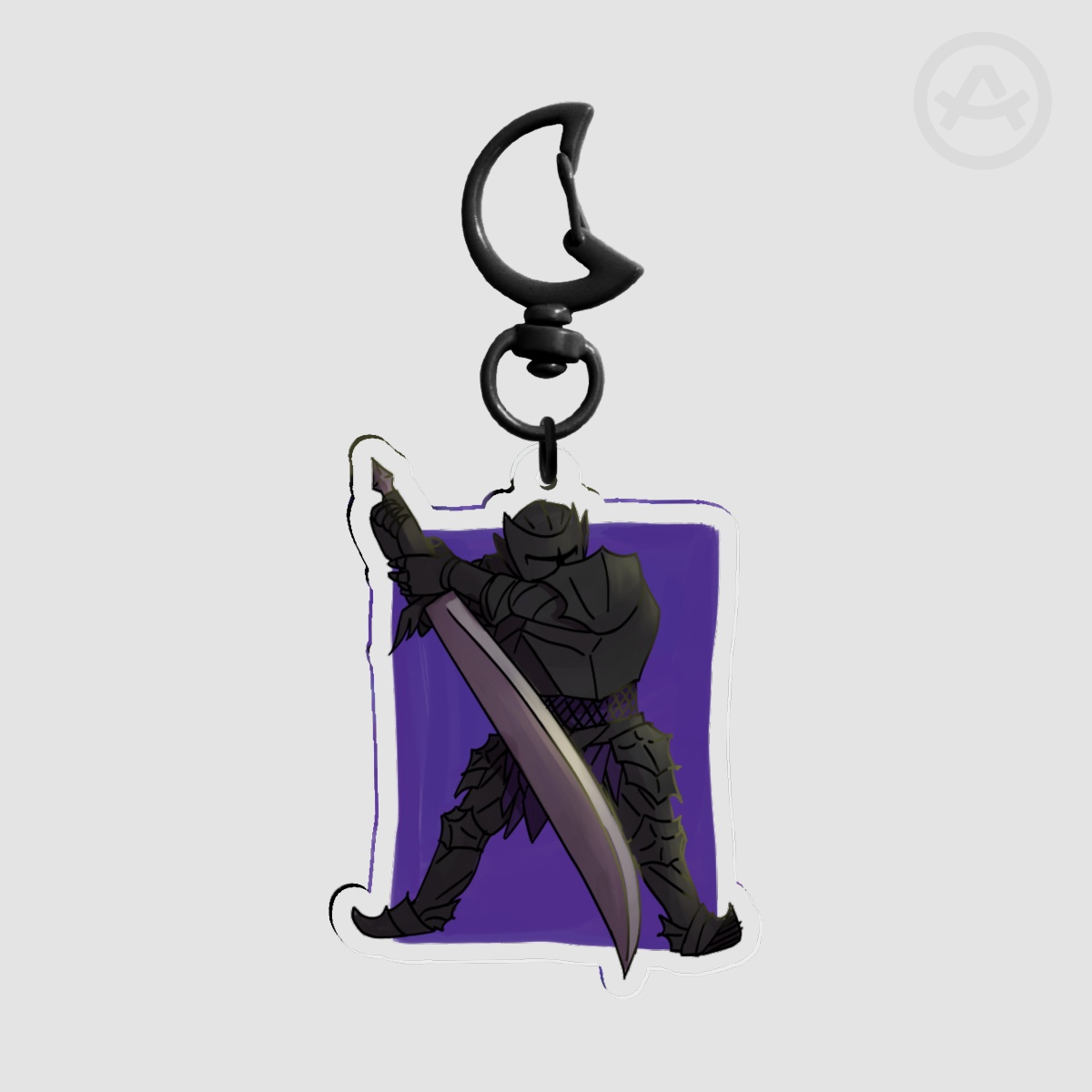 Black Knight Keychain