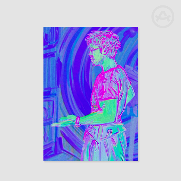 Ryland Grace Green A5 Poster/Print