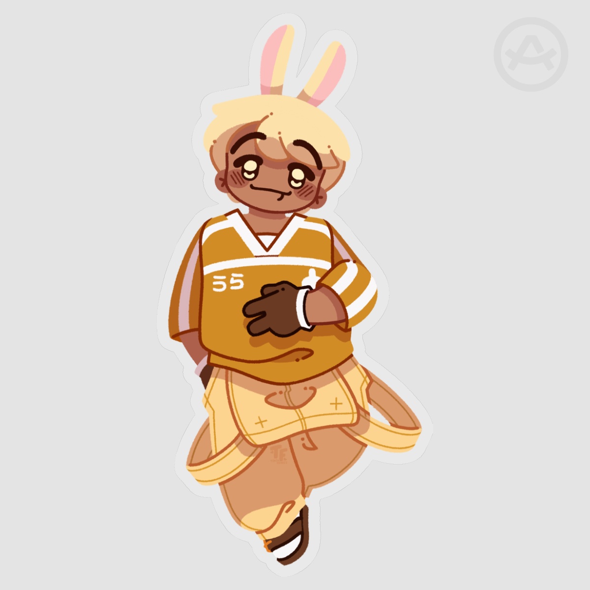 Usagi Gijinka Sticker
