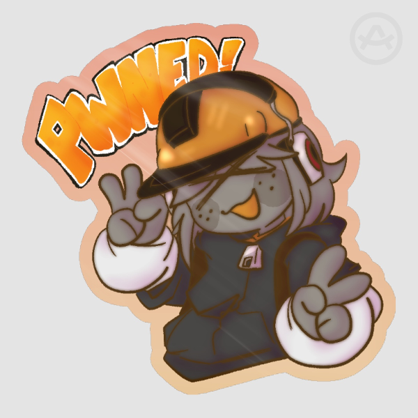 ROBLOX Something Evil Will Happen Builderfan PWNED! Sticker