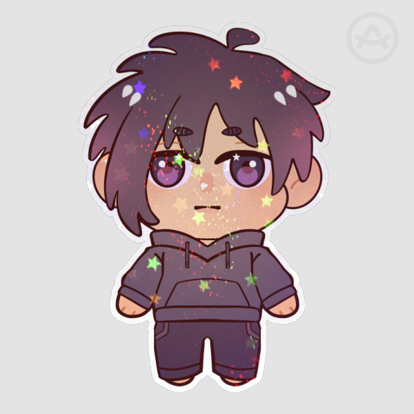 Sebastian Stardew Valley Die Cut Stickers