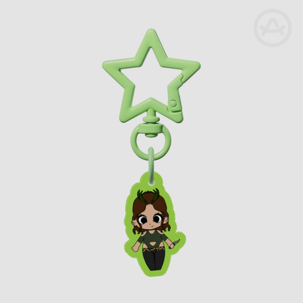Rio Vidal Colored Edge Acrylic Keychains
