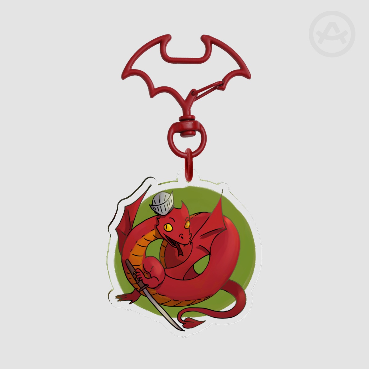 Dragon Knight Keychain