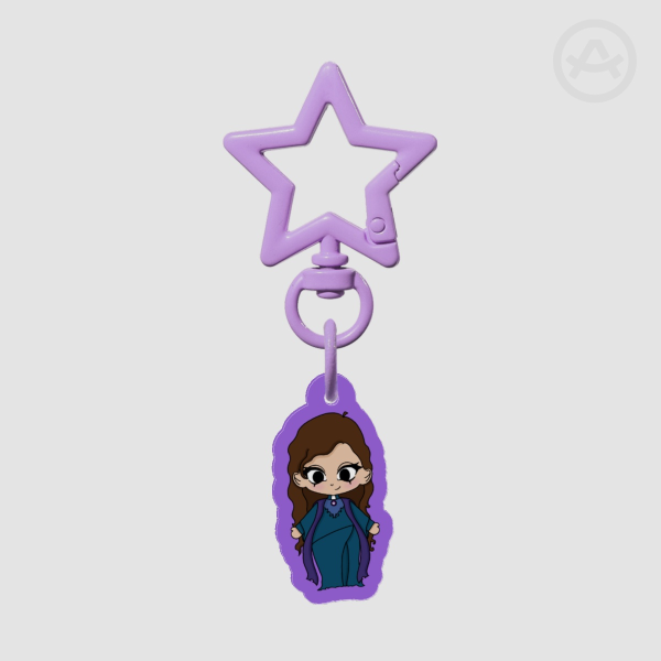 Agatha Harkness Colored Edge Acrylic Keychains