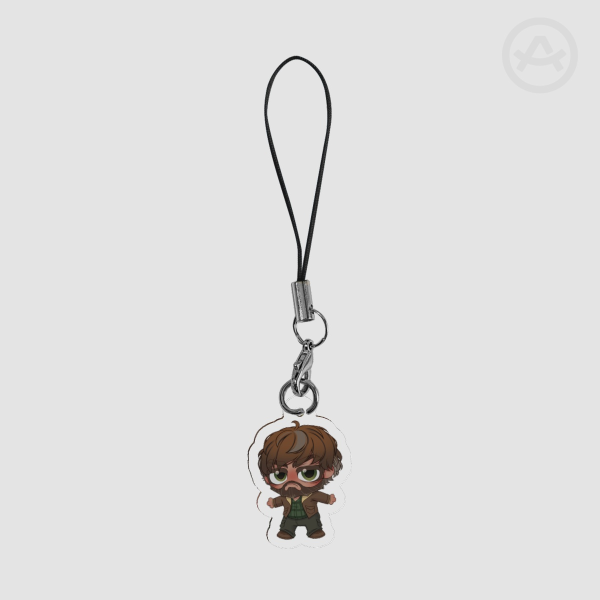 Little Mason Clear Acrylic Keychains 3cm