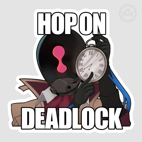Hop On Deadlock Paradox Sticker
