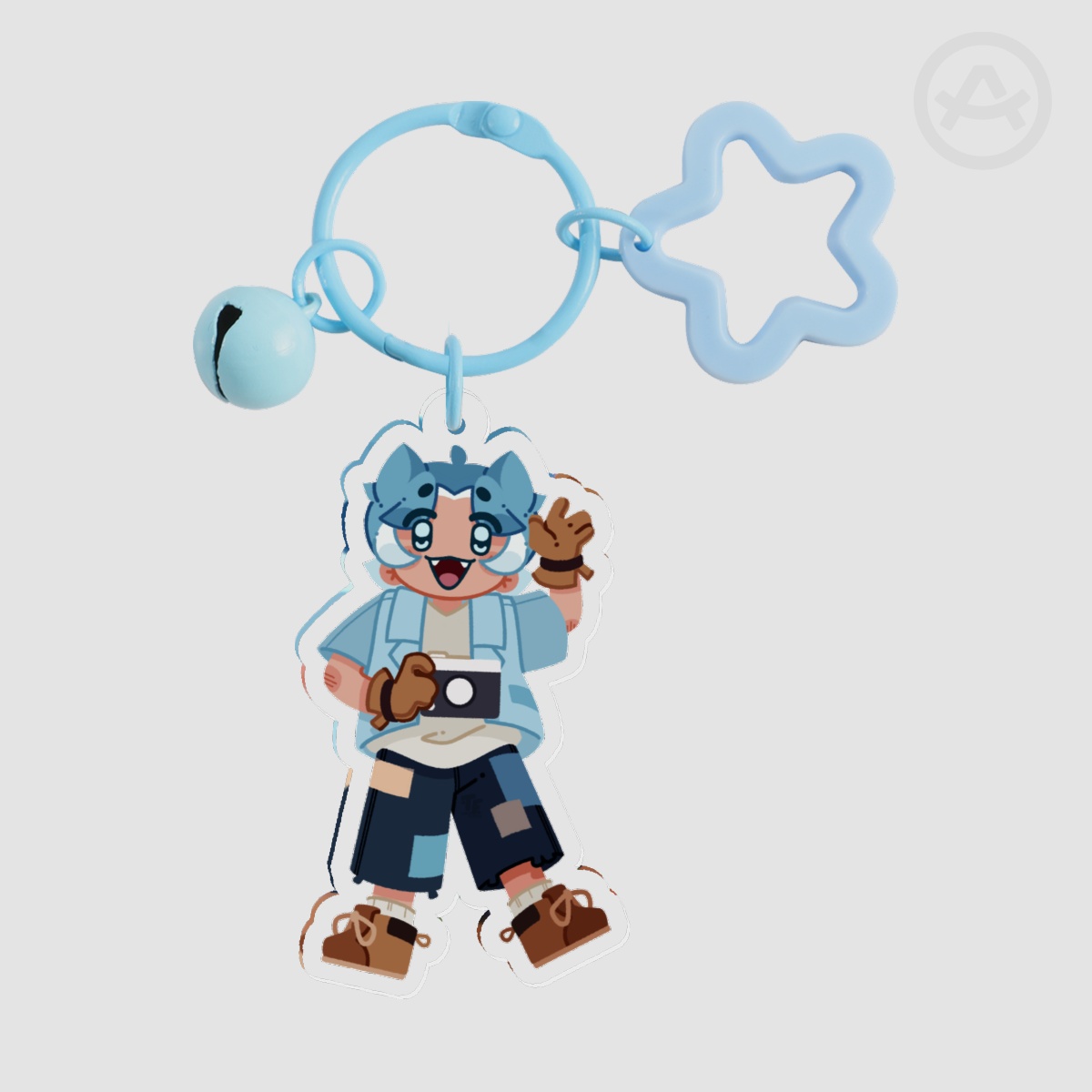 Hachiware Gijinka Keychain