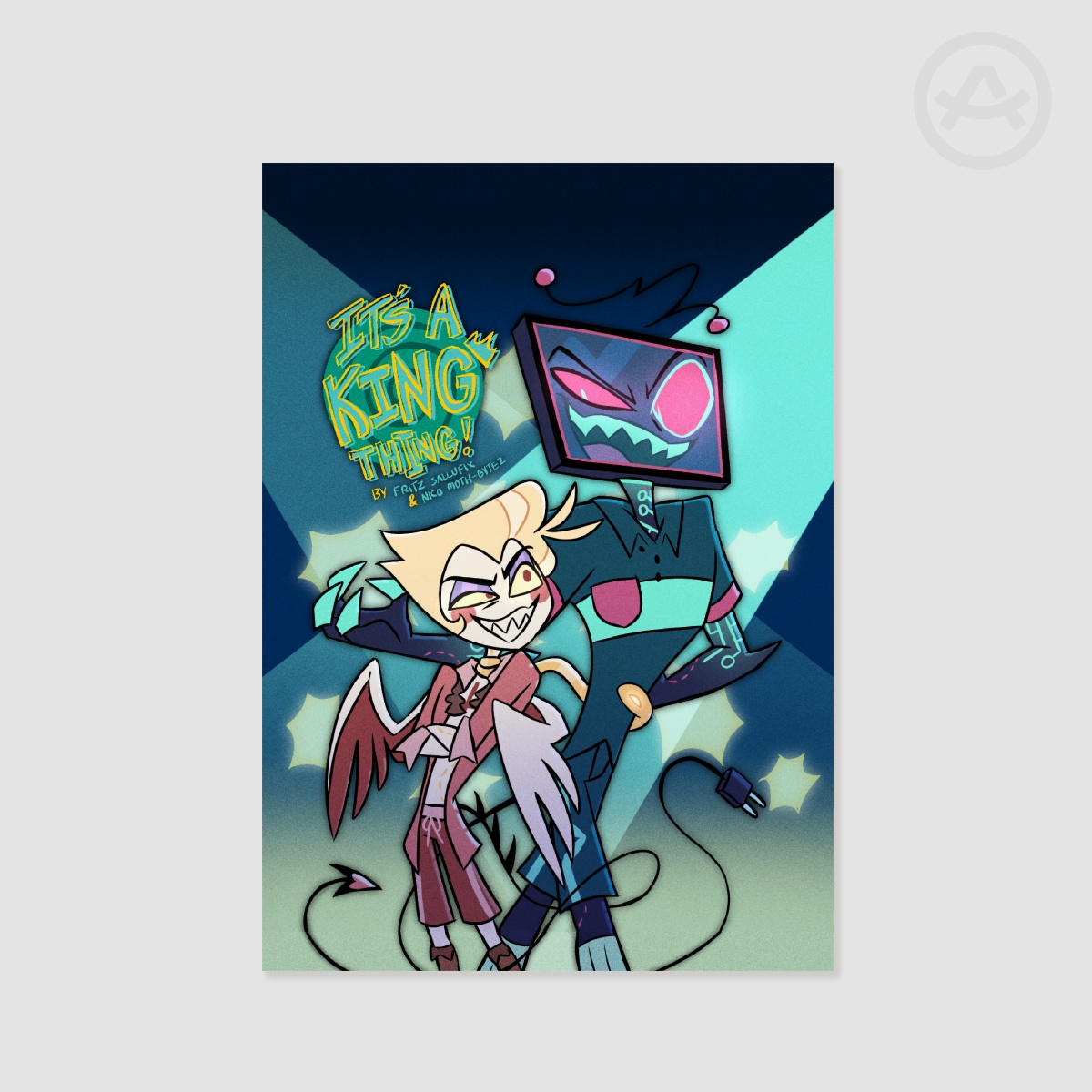 It’s A King Thing (StaticApple Sitcom AU) Paparazzi Poster
