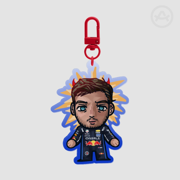F1 Max Verstappen Acrylic Keychain