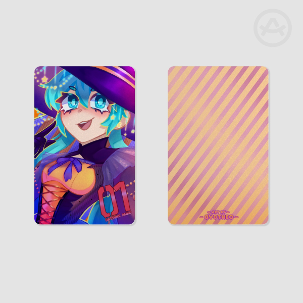 Miku Halloween Theme Photocard
