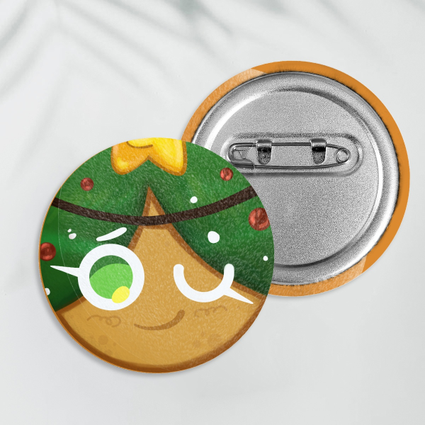 Carol Cookie - Cookie Run Plush Badge