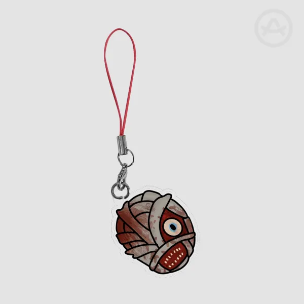 Post crash curly phone charm!