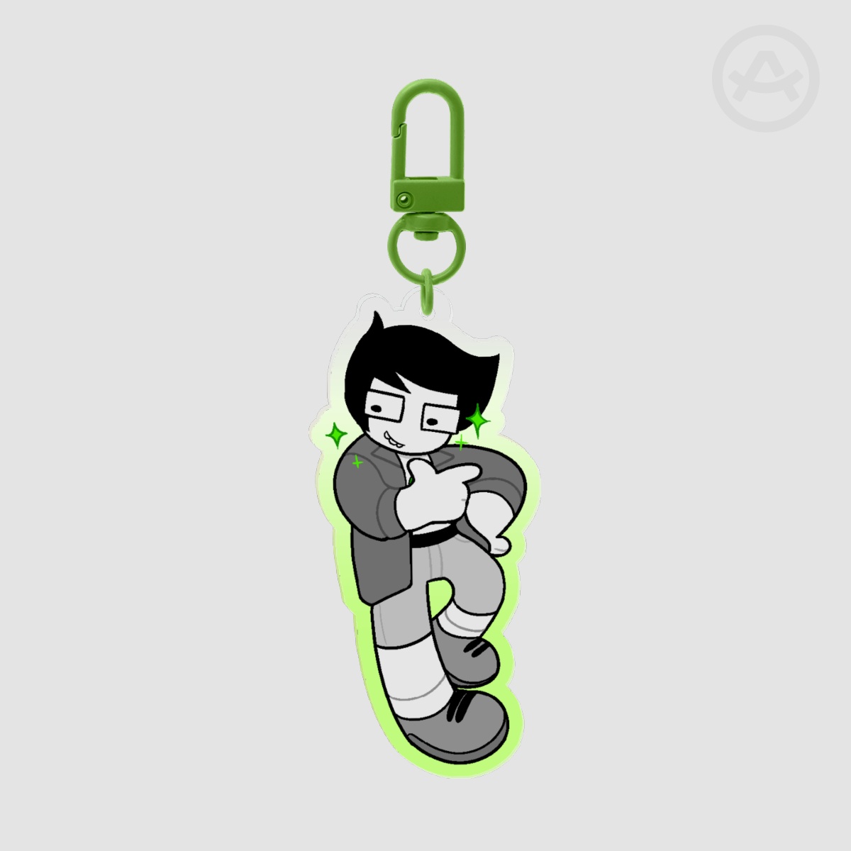 Jake English Acrylic Keychain