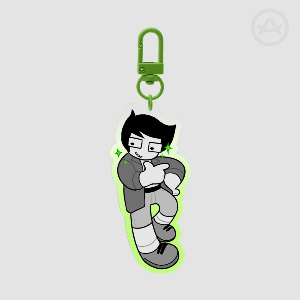Jake English Acrylic Keychain