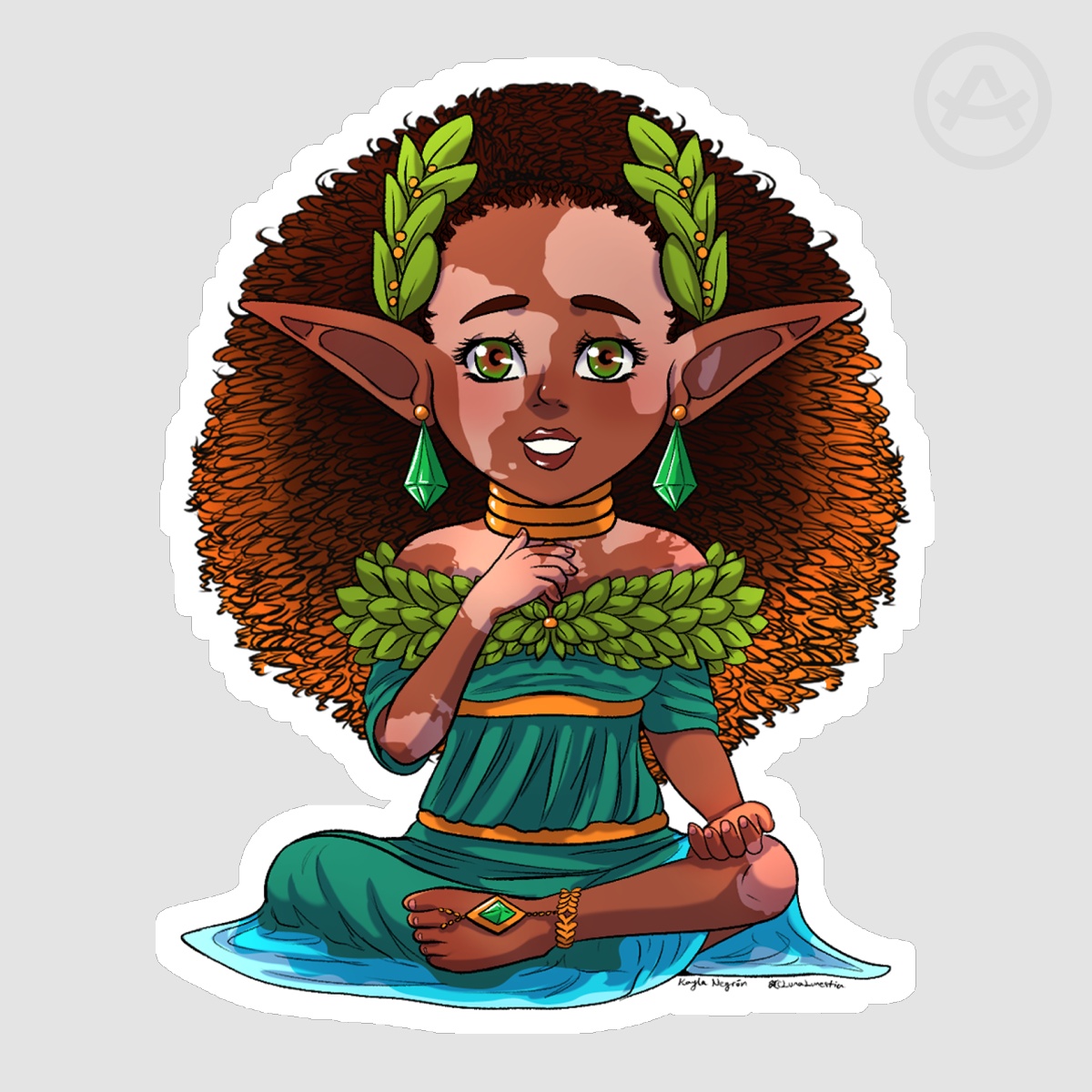 Terra - Die Cut Stickers