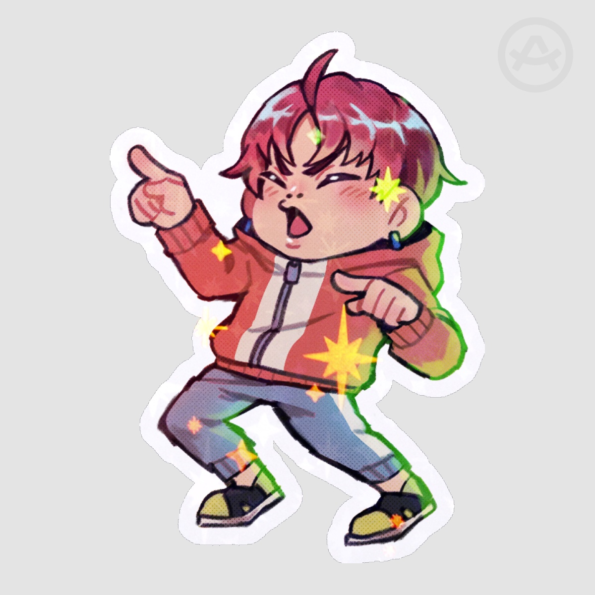 Jiji Pose Sticker