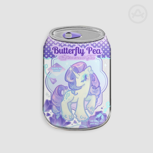 rarity | mlp soda can badge