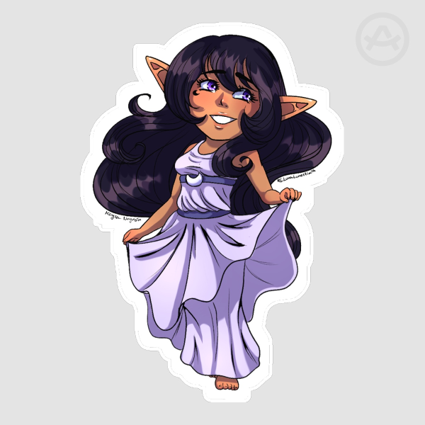Luna - Die Cut Stickers