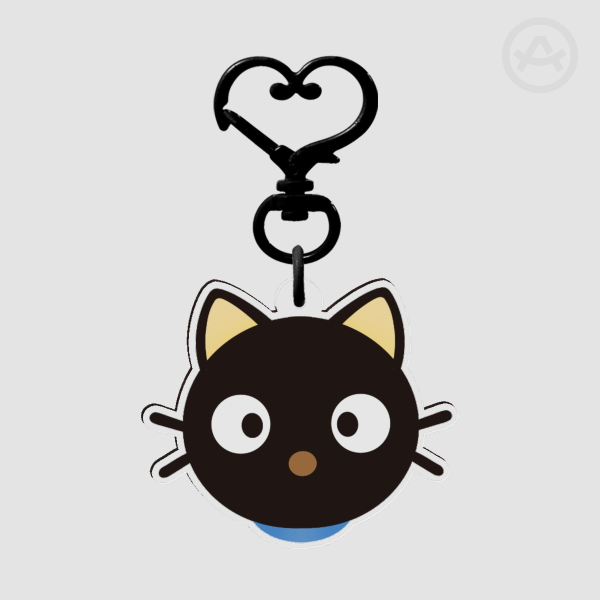 Choco Cat Acrylic Keychain
