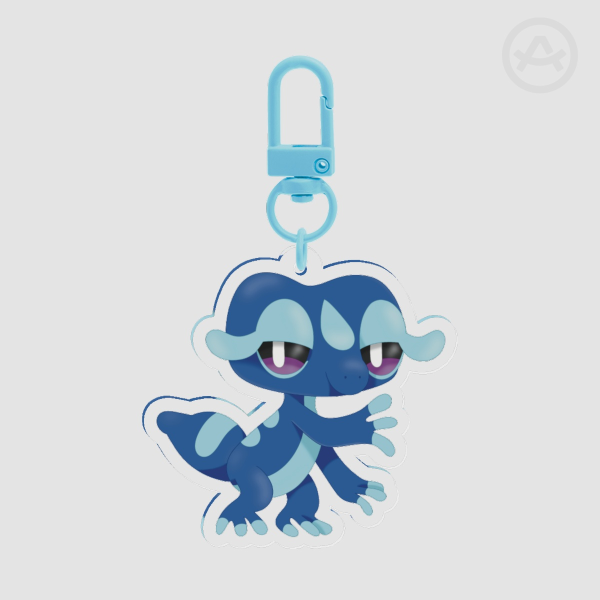 Gecqua Clear Acrylic Keychain