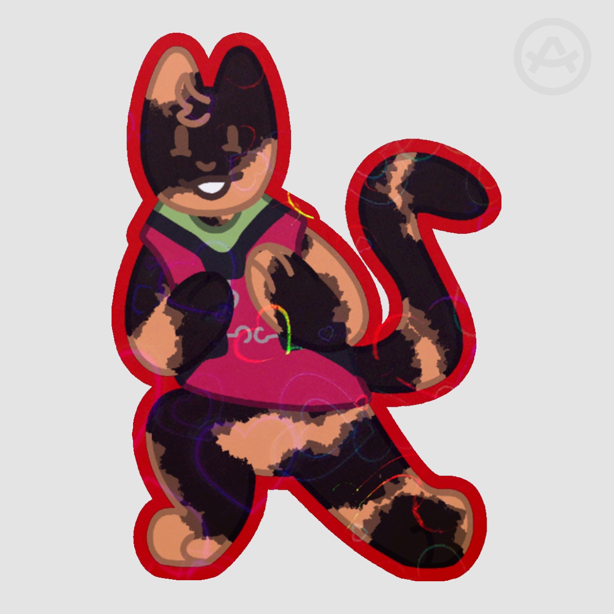 Hankitty 2 Sticker