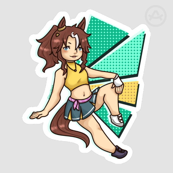 Mejiro Palmer Sticker