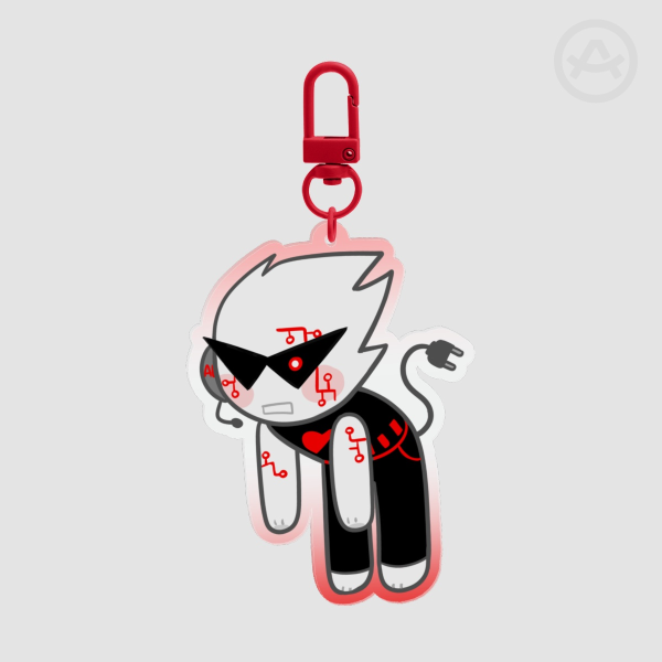 Lil Hal Colored Edge Acrylic Keychain
