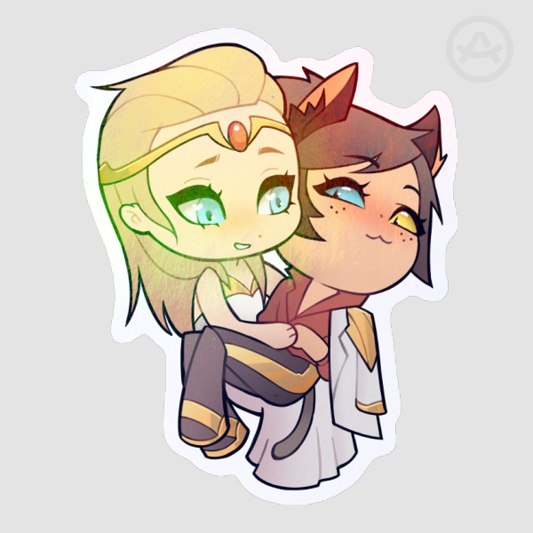 Catradora She-Ra Die Cut Sticker
